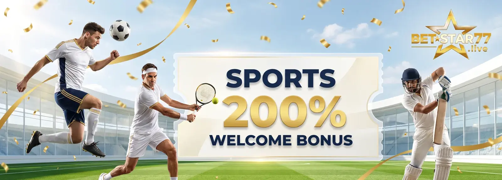 SPORTS 200% WELCOME BONUS