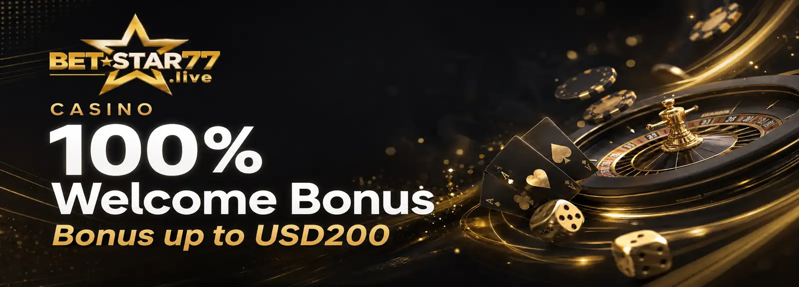 CASINO 100% Welcome Bonus