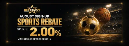 August Sign-Up Sports Rebate 2%